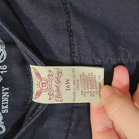 Gently Used Dark Navy Blue Jeans with Pockets - Picture 7 of 10